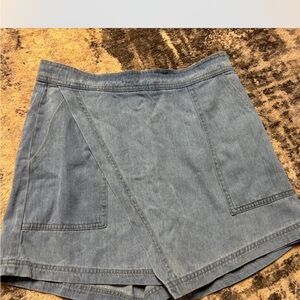 Denim Blue Women's Skort